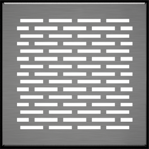 Kratka FLOOR szlifowana 17x17