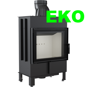 Wkład kominkowy powietrzny stalowy LUCY 12 12kW