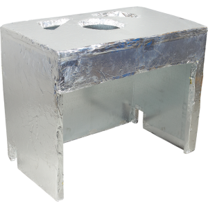 Izolacja kominek prosty