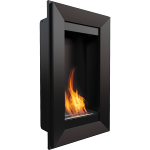 Biokominek wiszący CHARLIE 2 czarny na zamówienie