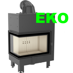 Wkład kominkowy powietrzny MBM 10 lewy BS 10kW