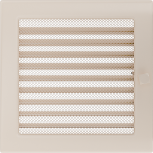 Kratka kremowa z żaluzją 22x22