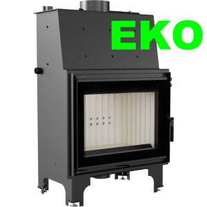 Wkład kominkowy z płaszczem wodnym AQUARIO A14 PW GLASS 14kW