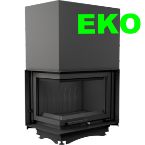 Wkład kominkowy powietrzny MAJA 8 lewy BS gilotyna 8kW