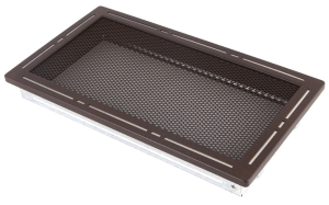 Kratka kominkowa TREND 16x32cm brąz brokatowy