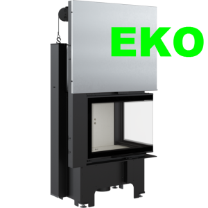 Wkład kominkowy powietrzny VN 610/430 prawy BS gilotyna 9kW