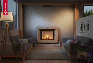 Obudowa kominkowa FIRE-ZIBI DECO 066 kominek z montażem