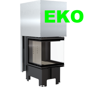 Wkład kominkowy powietrzny NBC 8 lewy / prawy BS gilotyna 8kW