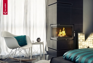 Obudowa kominkowa FIRE-ZIBI NAROŻNY BS DECO 1009 kominek z montażem