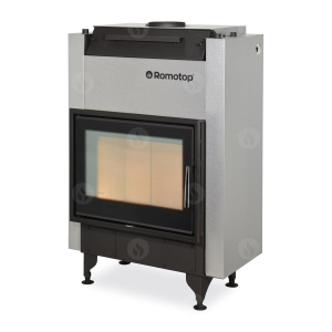 Wkład kominkowy ROMOTOP DYNAMIC KV 025 W02 z płaszczem wodnym potrójna szyba