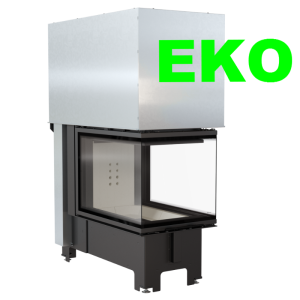 Wkład kominkowy powietrzny NBU 11 lewy / prawy BS gilotyna 11kW