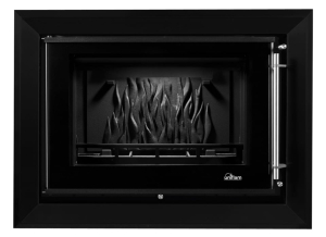 Rama dekoracyjna czarny mat do wkładu UNIFLAM 720 PRESTIGE 