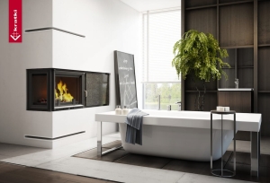 Obudowa kominkowa FIRE-ZIBI NAROŻNY BS DECO 1012 kominek z montażem