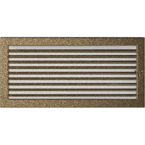 Kratka czarno-złota z żaluzją 22x45