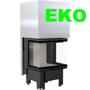 Wkład kominkowy powietrzny NBC 9 lewy / prawy BS gilotyna 9kW