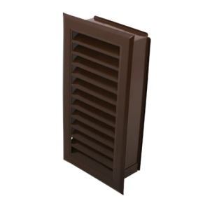 Kratka kominowa 120x240mm kolor brązowy