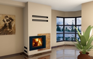 Obudowa kominkowa FIRE-SMART 021 kominek z montażem