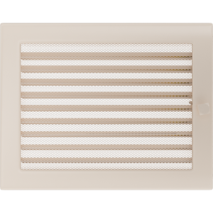 Kratka kremowa z żaluzją 22x30