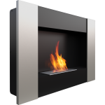 Biokominek wiszący BRAVO 2 satyna na zamówienie