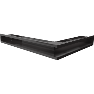 LUFT narożny lewy czarny 76,6x54,7x9