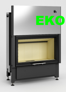 Wkład kominkowy powietrzny Volcano BTh - drzwiczki bezramowe 10,5kW