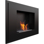 Biokominek wiszący ALPHA czarny na zamówienie