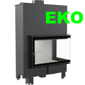 Wkład kominkowy z płaszczem wodnym MBO PW 15 prawy BS 15kW
