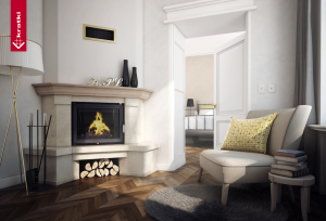 Obudowa kominkowa FIRE-MAJA PRYZMAT 049 kominek z montażem