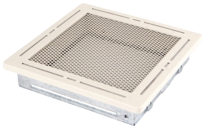 Kratka kominkowa TREND 16x16cm krem brokatowy